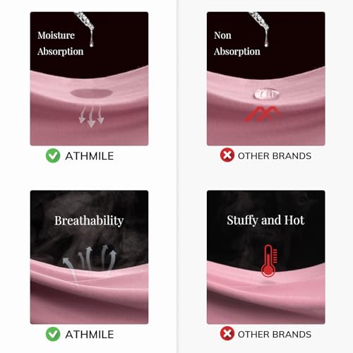  ATHMILE Women's Oversized T-Shirts for Casual Summer Beach Wear Y2K Basic Tee
| Women's Oversized Loose Fit Summer T-Sh