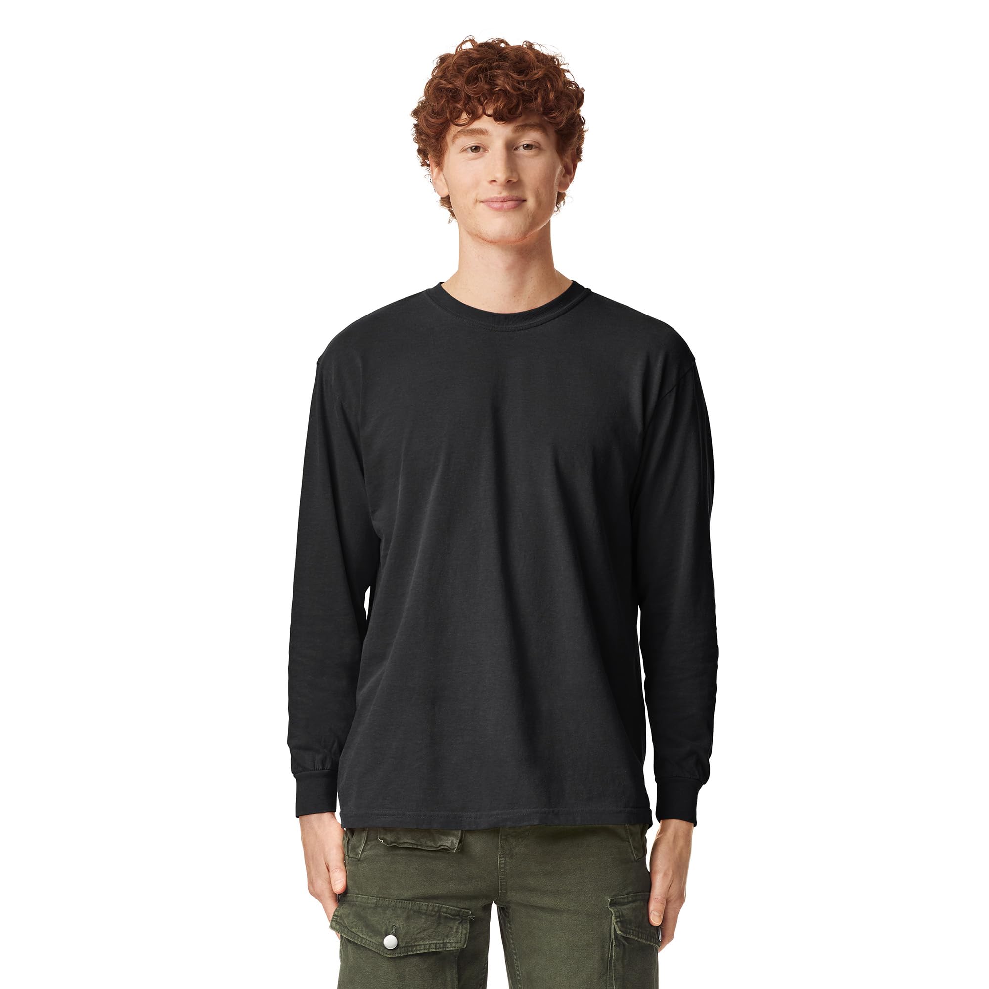 Comfort Colors Men's Adult Long Sleeve Tee - Comfortable and Stylish, Ideal for Casual Wear - OEKO-TEX STANDARD 100 Cert